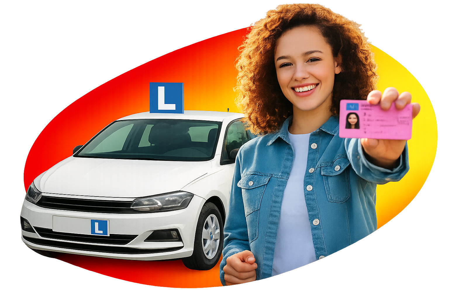 Geslaagd voor rijbewijs